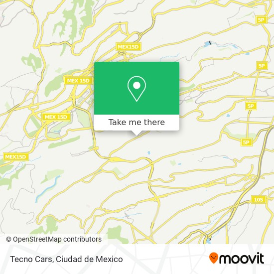 Tecno Cars map