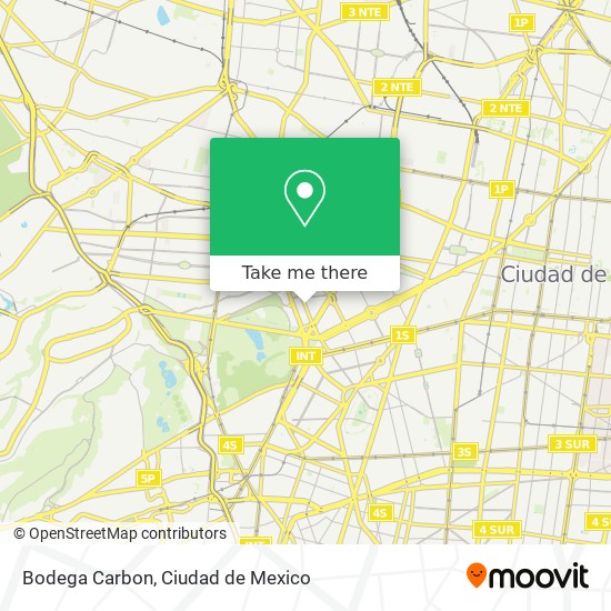 Mapa de Bodega Carbon