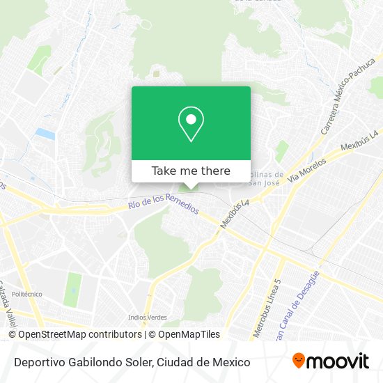 Deportivo Gabilondo Soler map