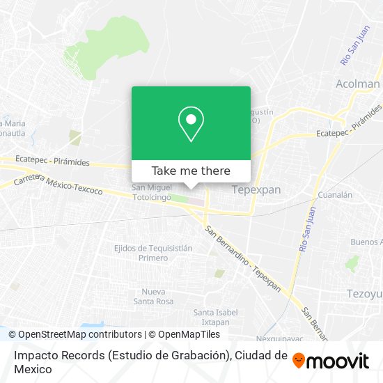 Impacto Records (Estudio de Grabación) map