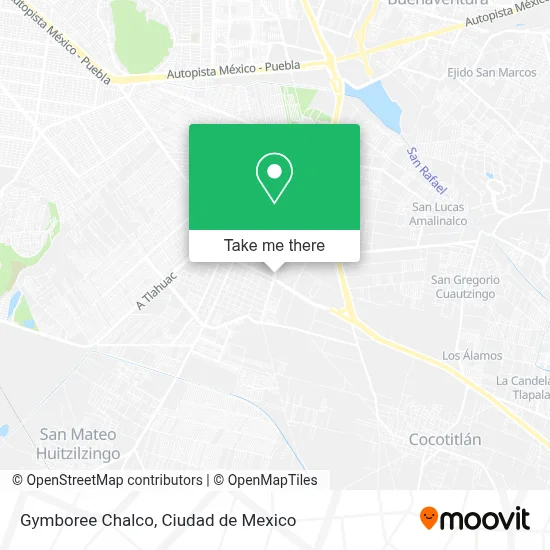 Gymboree Chalco map