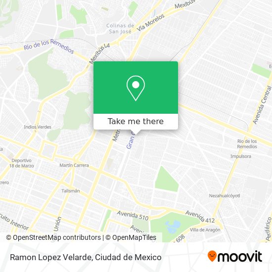 Ramon Lopez Velarde map