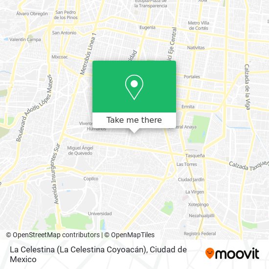 La Celestina (La Celestina Coyoacán) map