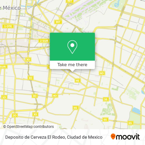 Deposito de Cerveza El Rodeo map