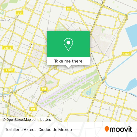 Mapa de Tortilleria Azteca