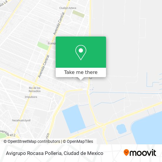 Mapa de Avigrupo Rocasa Polleria
