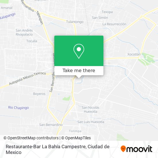 Restaurante-Bar La Bahía Campestre map