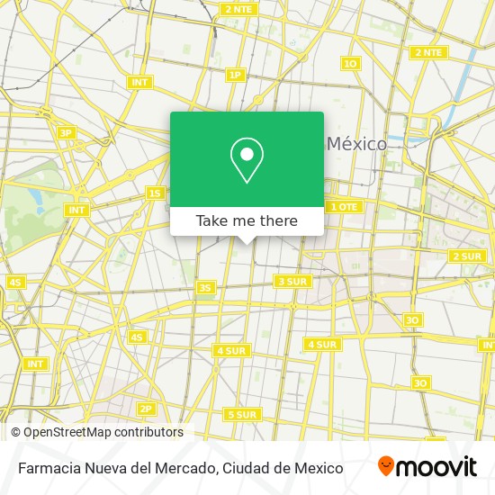 Farmacia Nueva del Mercado map