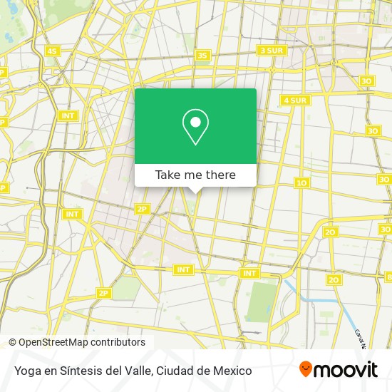 Yoga en Síntesis del Valle map