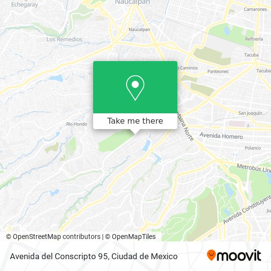 Avenida del Conscripto 95 map