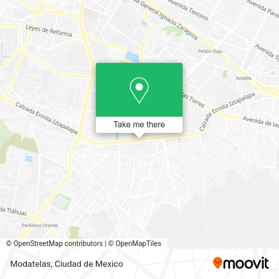 Mapa de Modatelas