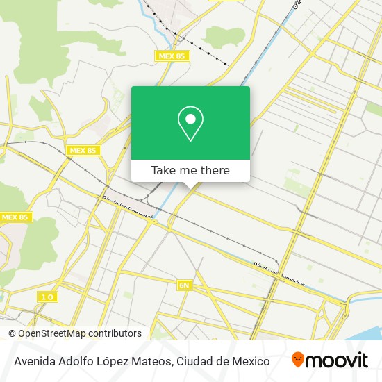 Avenida Adolfo López Mateos map