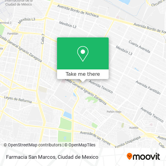 Farmacia San Marcos map