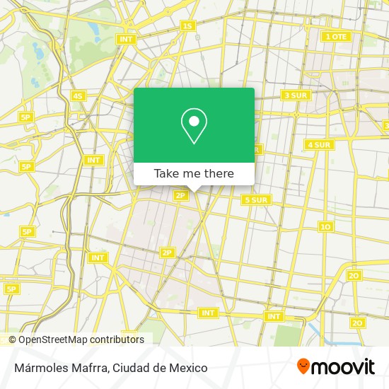 Mármoles Mafrra map