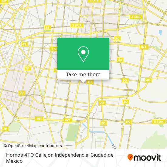 Hornos 4TO Callejon Independencia map