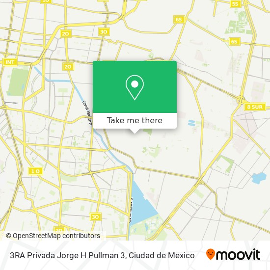 3RA Privada Jorge H Pullman 3 map