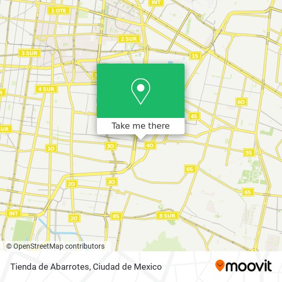 Mapa de Tienda de Abarrotes