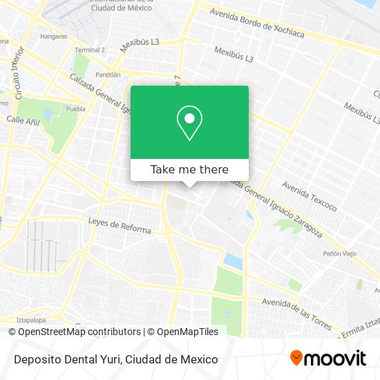 Deposito Dental Yuri map