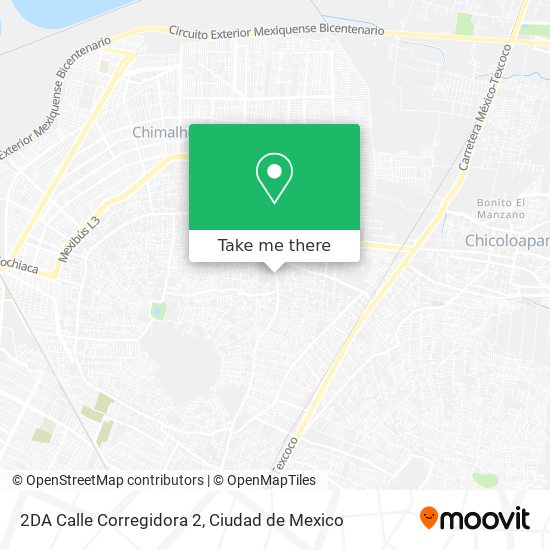 2DA Calle Corregidora 2 map
