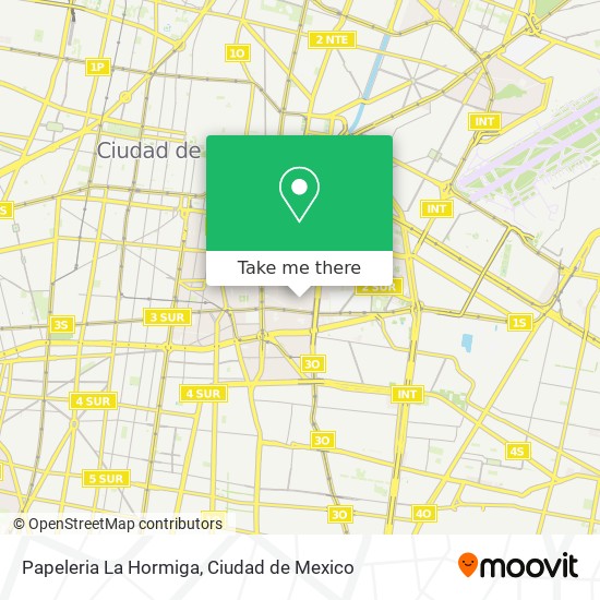 Papeleria La Hormiga map