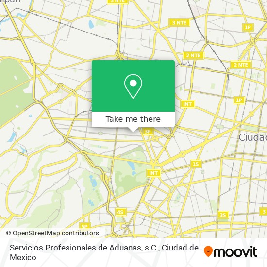 Mapa de Servicios Profesionales de Aduanas, s.C.