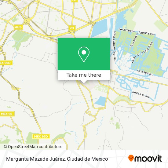 Margarita Mazade Juárez map