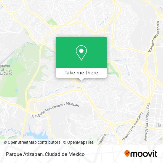 Mapa de Parque Atizapan