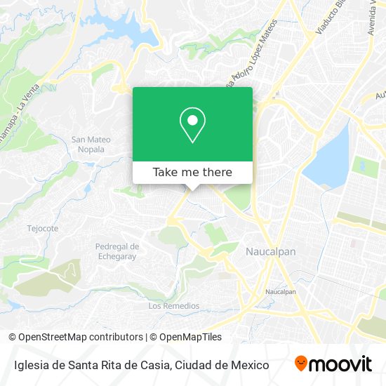 Iglesia de Santa Rita de Casia map
