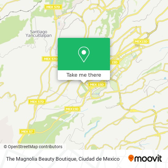 Mapa de The Magnolia Beauty Boutique