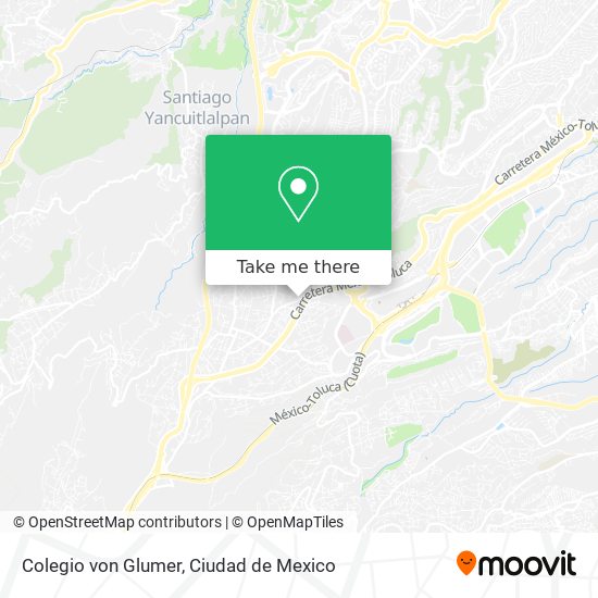 Colegio von Glumer map