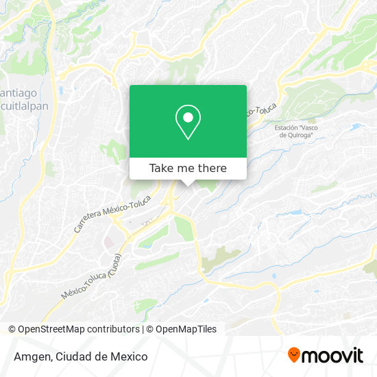 Mapa de Amgen