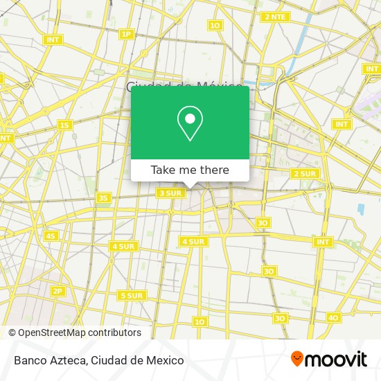 Banco Azteca map