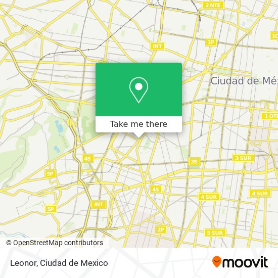 Mapa de Leonor