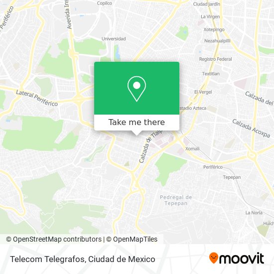 Mapa de Telecom Telegrafos