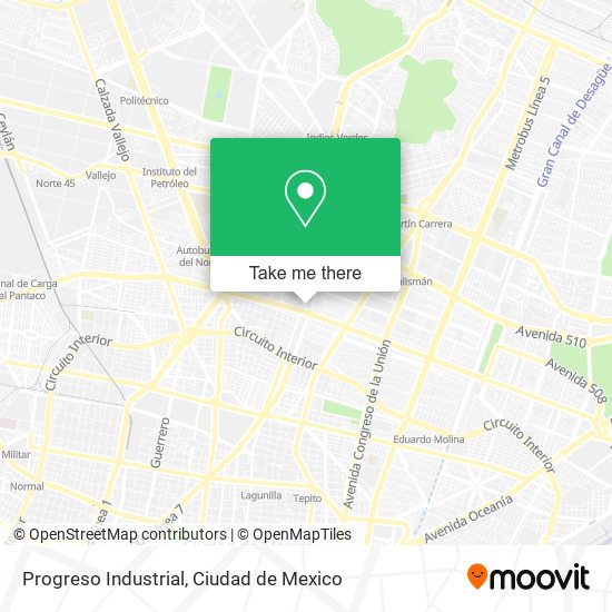 Progreso Industrial map