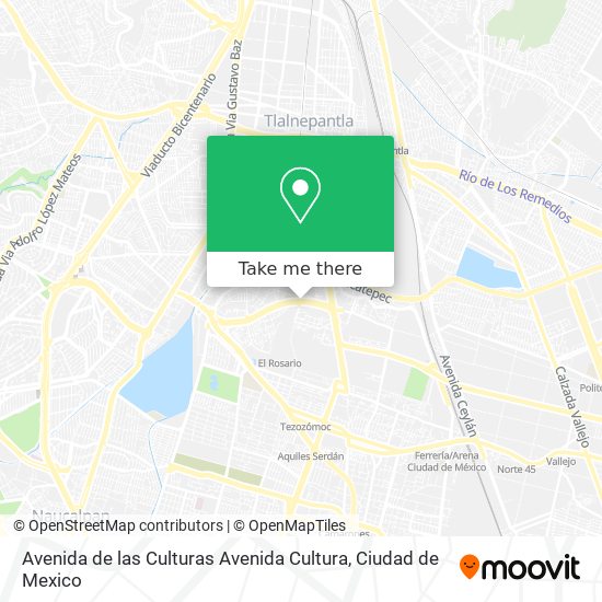 Avenida de las Culturas Avenida Cultura map