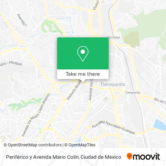 Periférico y Avenida Mario Colín map