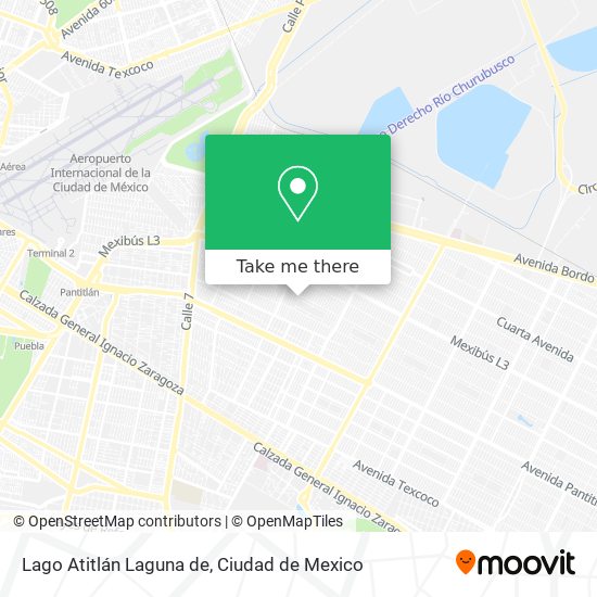 Lago Atitlán Laguna de map