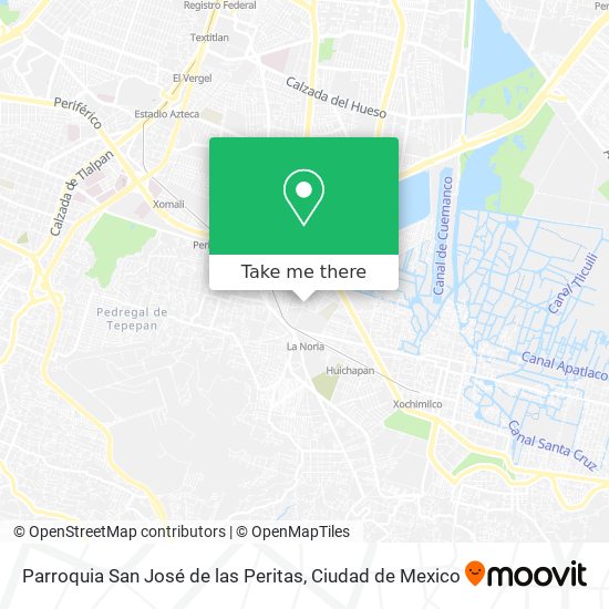 Parroquia San José de las Peritas map