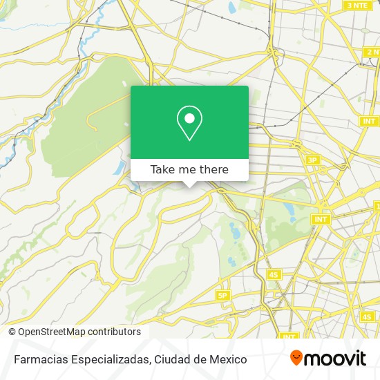 Mapa de Farmacias Especializadas