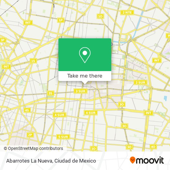 Abarrotes La Nueva map