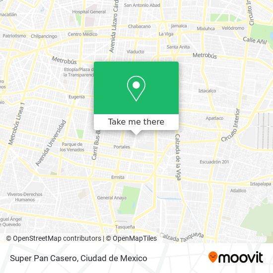 Super Pan Casero map