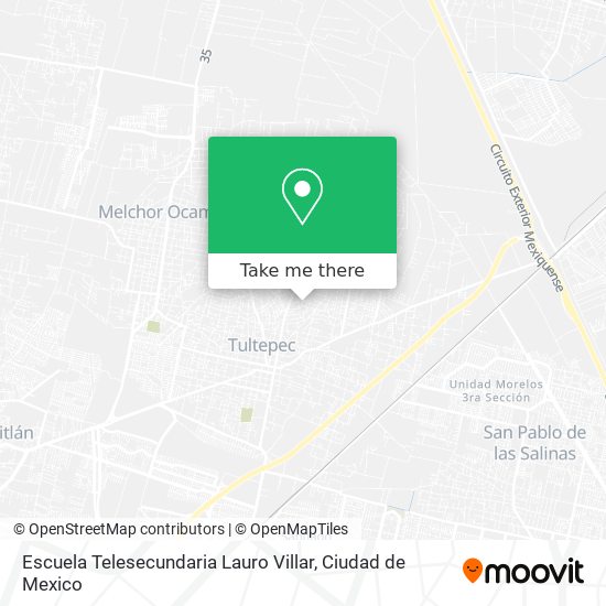 Escuela Telesecundaria Lauro Villar map