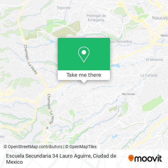 Escuela Secundaria 34 Lauro Aguirre map