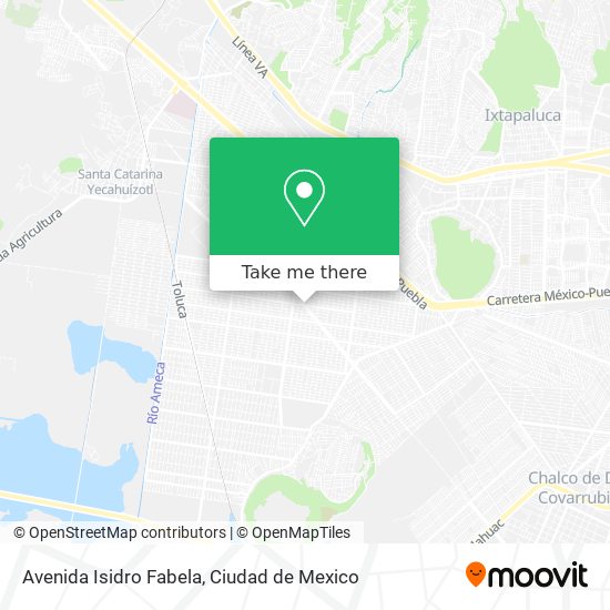Avenida Isidro Fabela map
