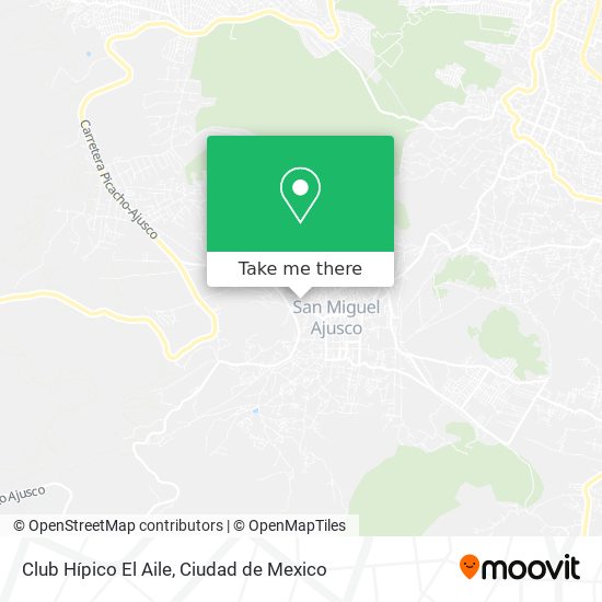 Mapa de Club Hípico El Aile
