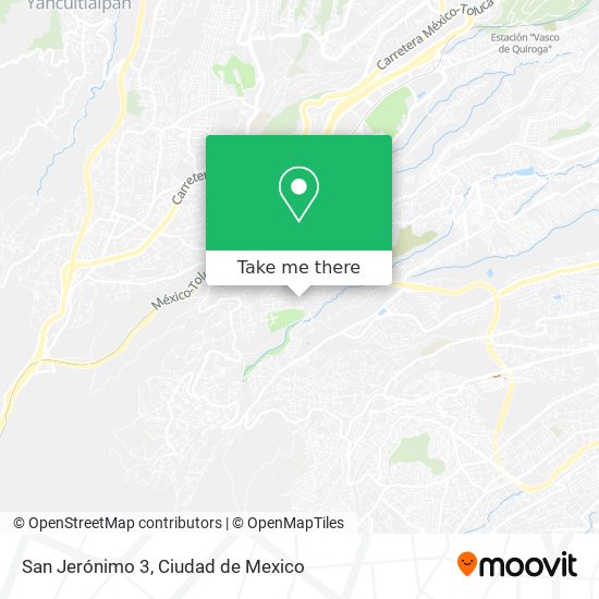 San Jerónimo 3 map