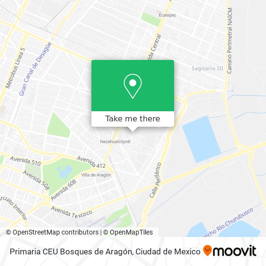 Primaria CEU Bosques de Aragón map
