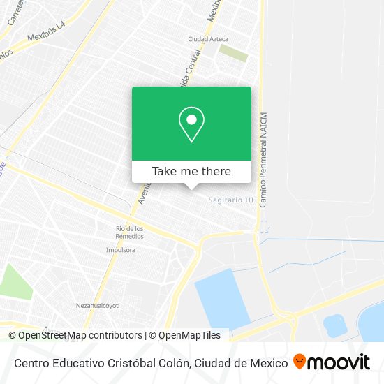 Mapa de Centro Educativo Cristóbal Colón