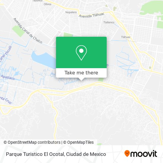 Parque Turistico El Ocotal map